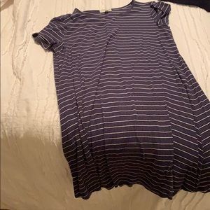 Short sleeve shirt day dress